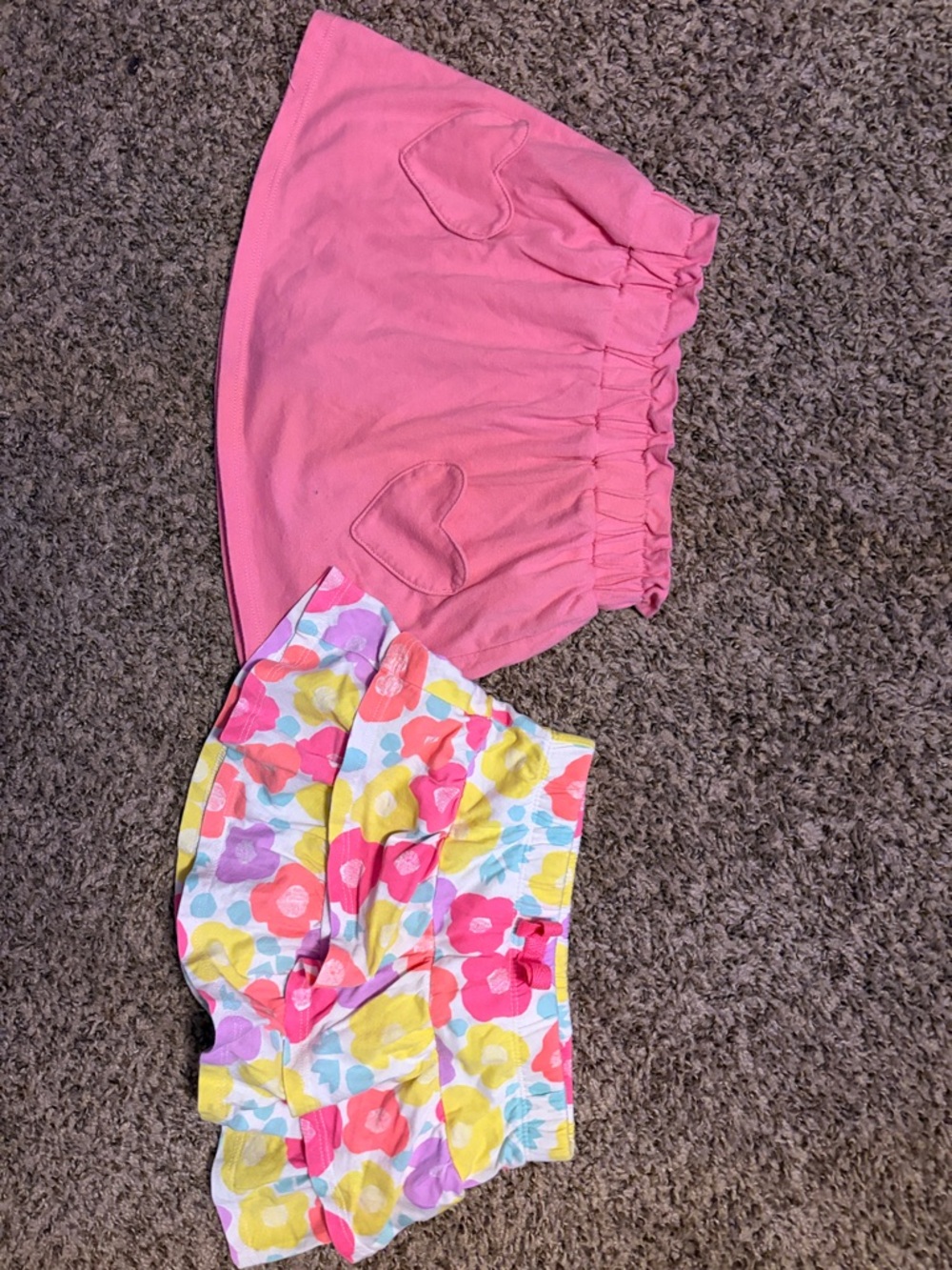 2 skorts Circo Pink Heart & Bright Floral